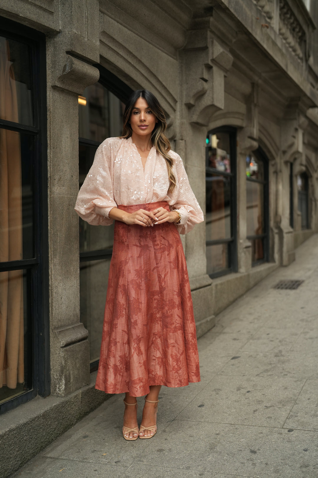 JUPE AMAZONA JACQUARD