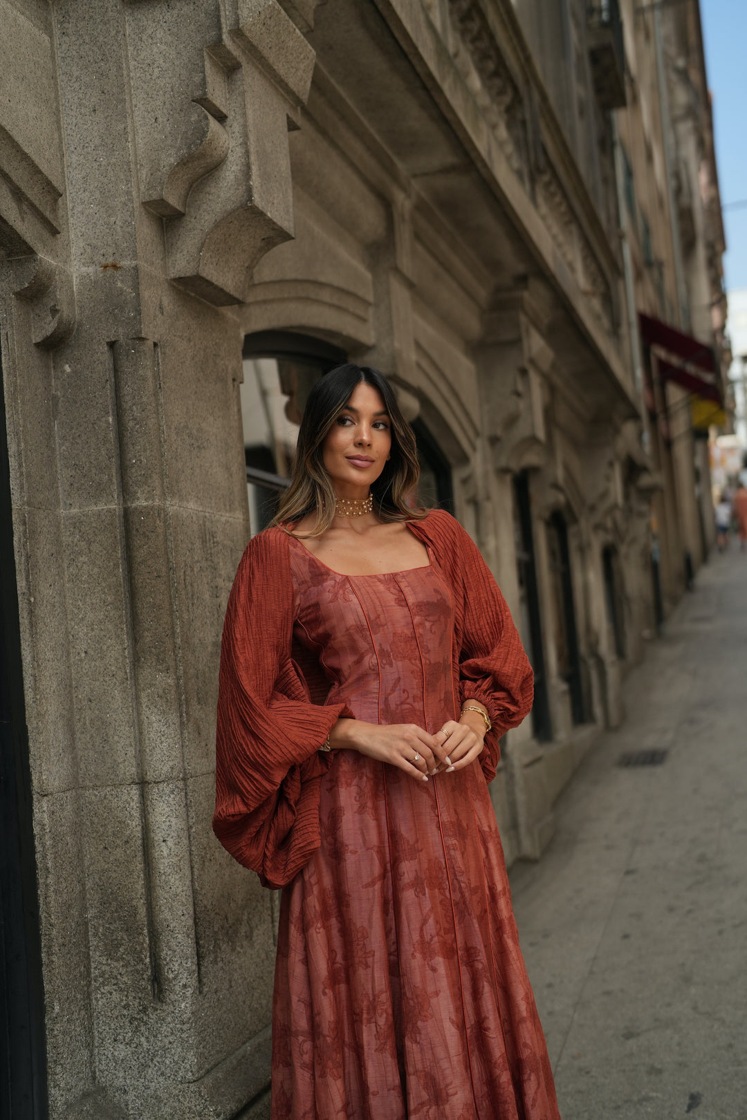 ROBE CAMILLE TUILE