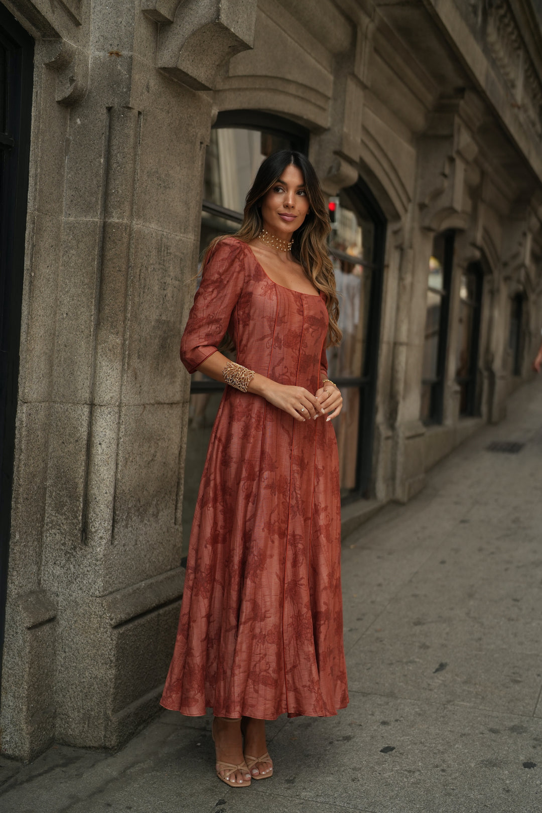 ROBE CAMILLE TUILE