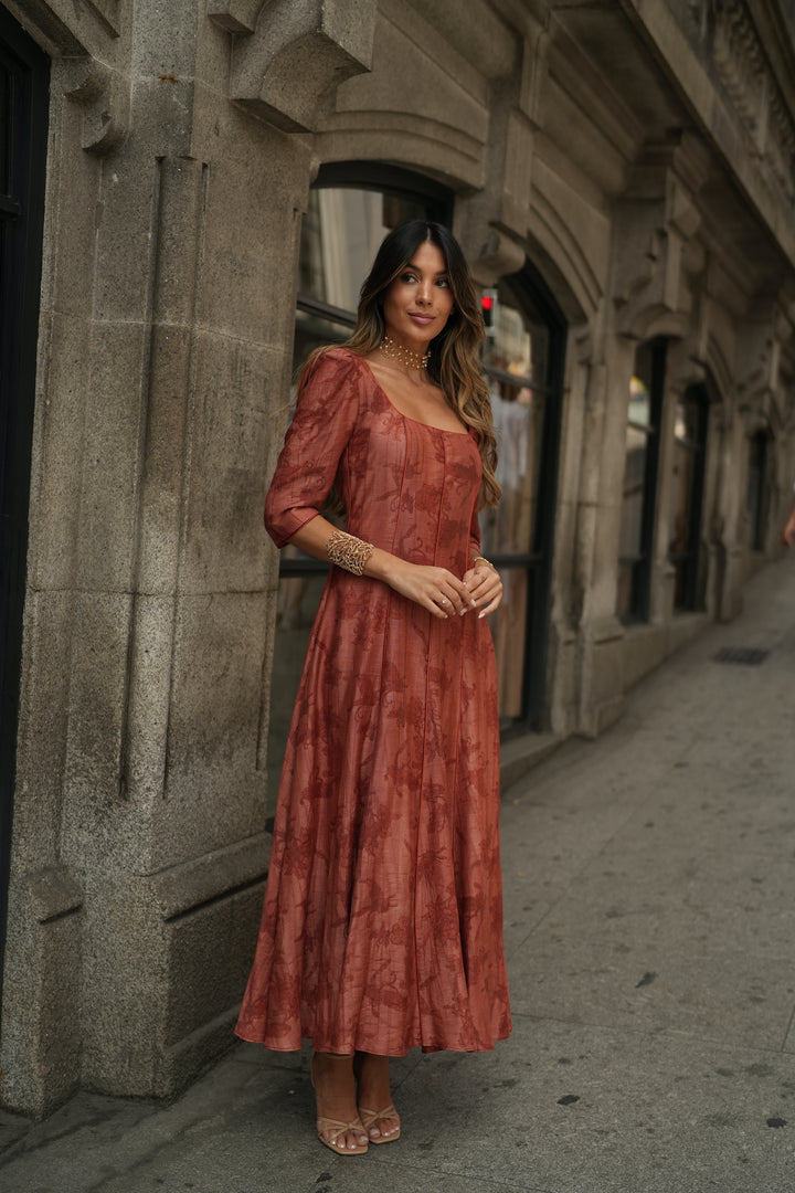 ROBE CAMILLE TUILE