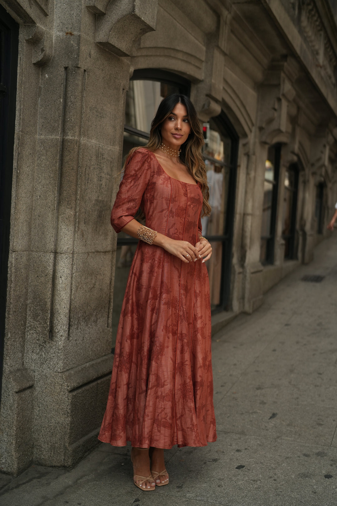 ROBE CAMILLE TUILE