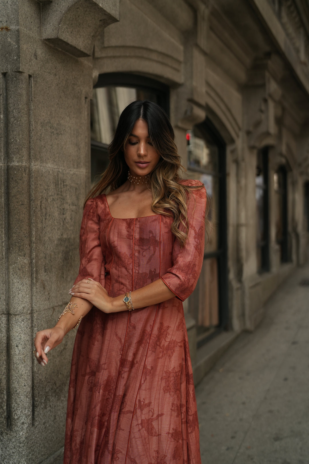 ROBE CAMILLE TUILE