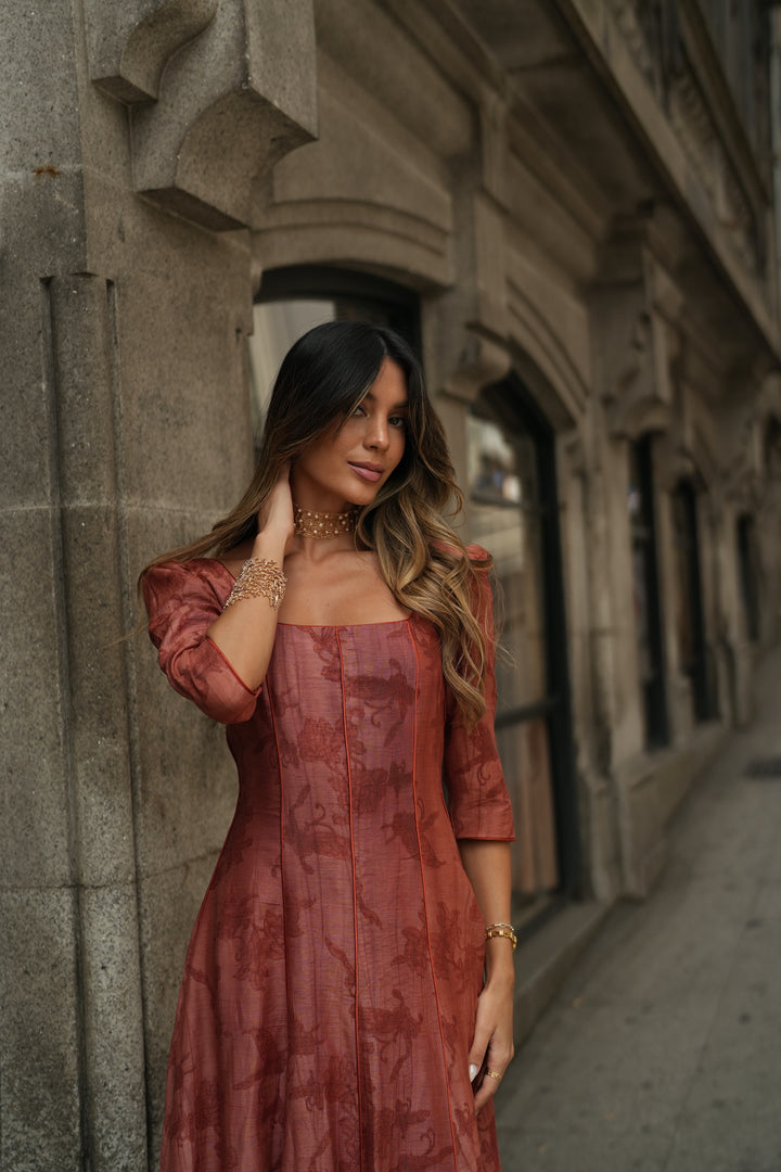 ROBE CAMILLE TUILE