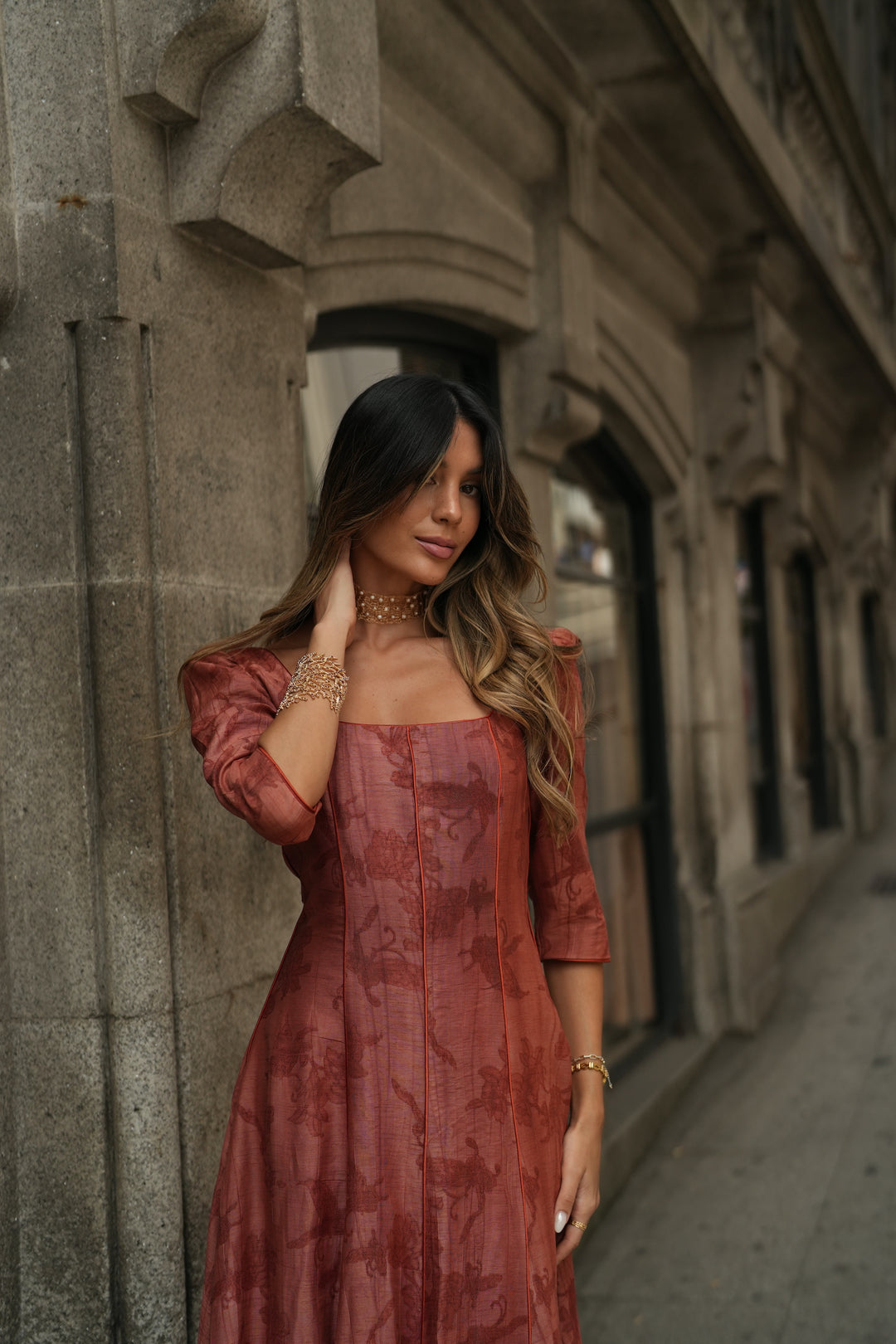 ROBE CAMILLE TUILE