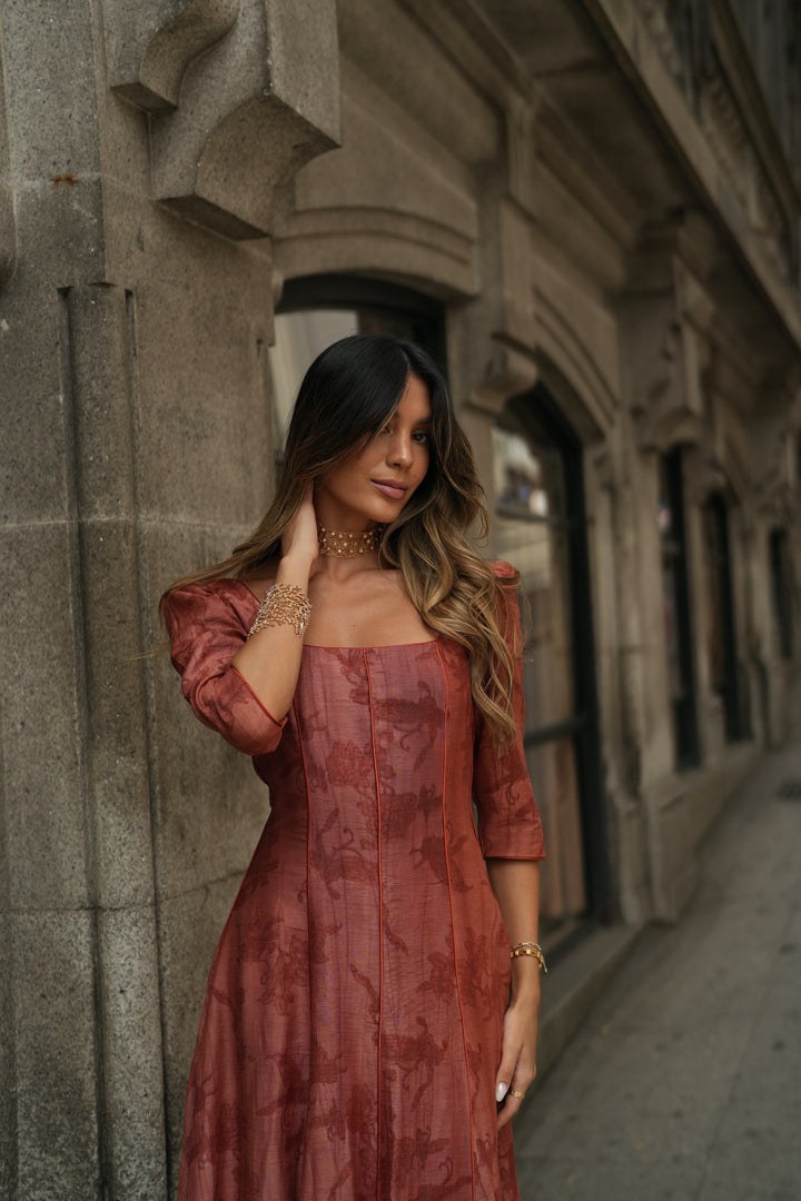 ROBE CAMILLE TUILE