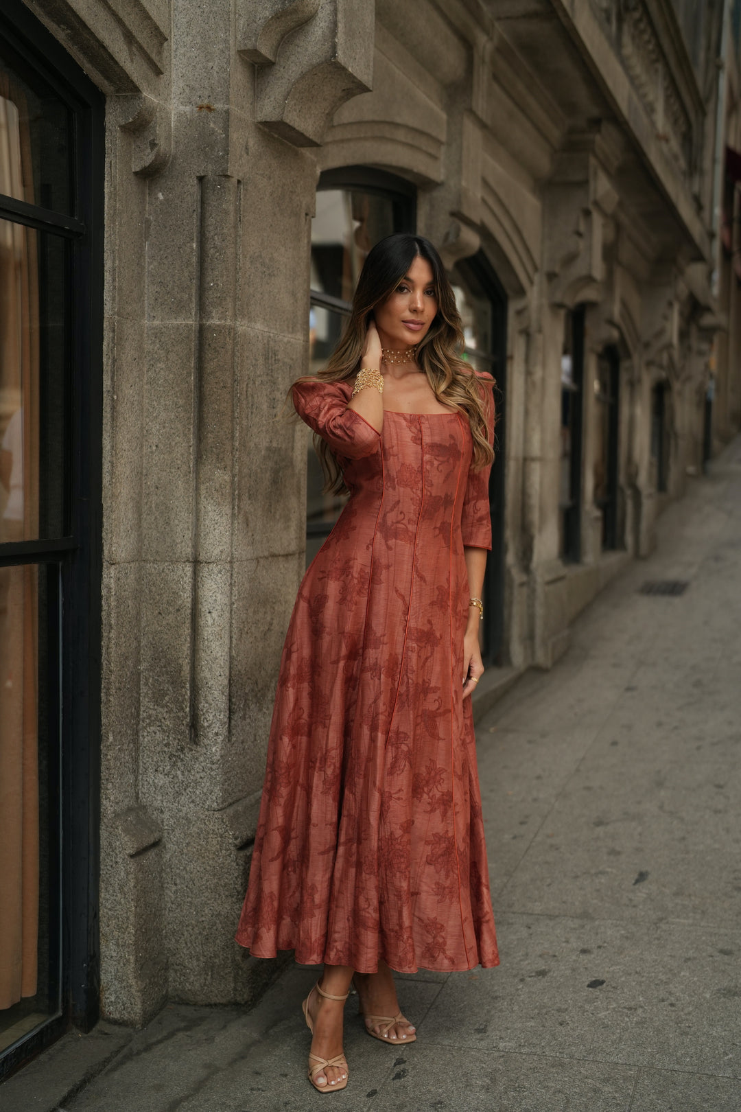 ROBE CAMILLE TUILE