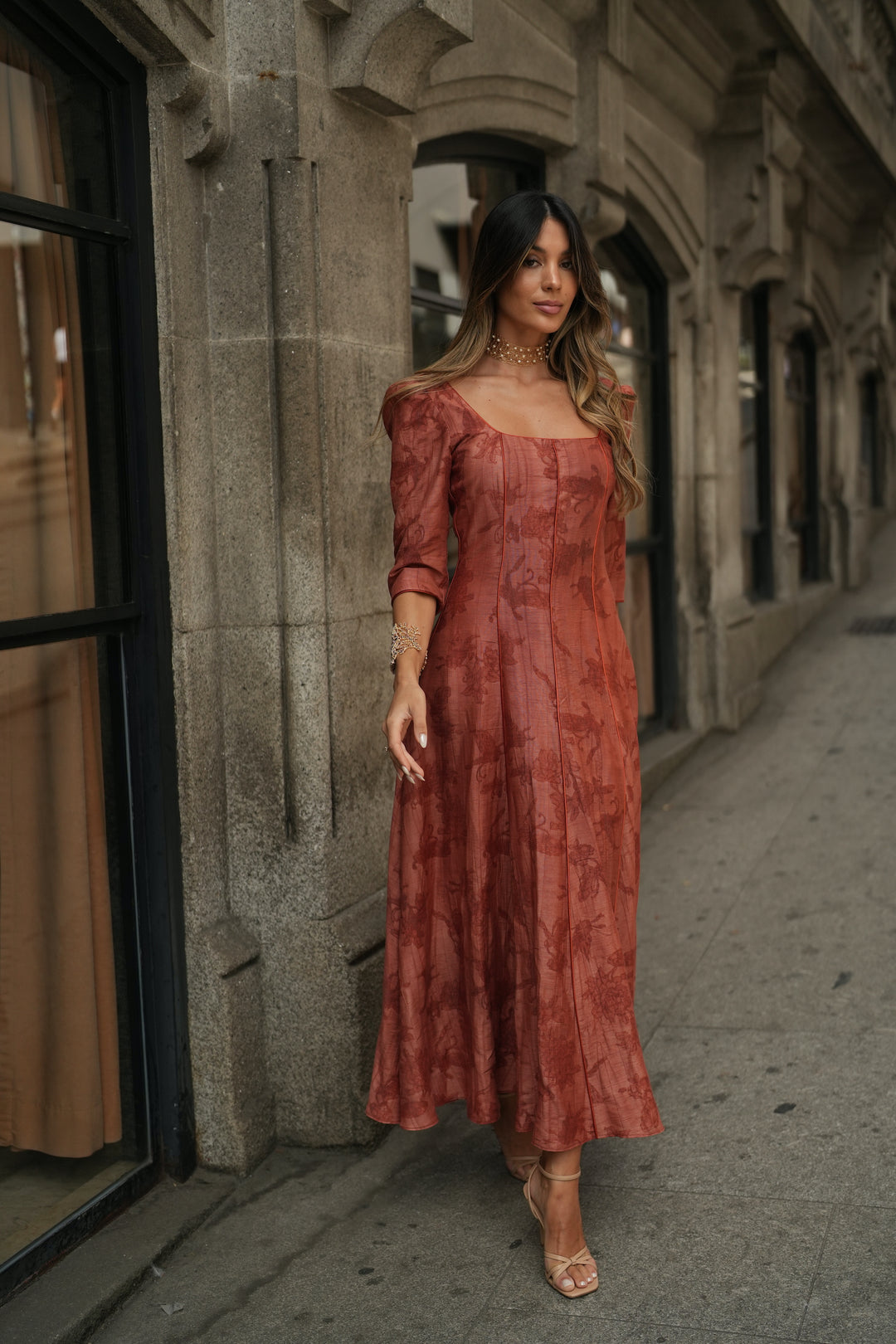 ROBE CAMILLE TUILE