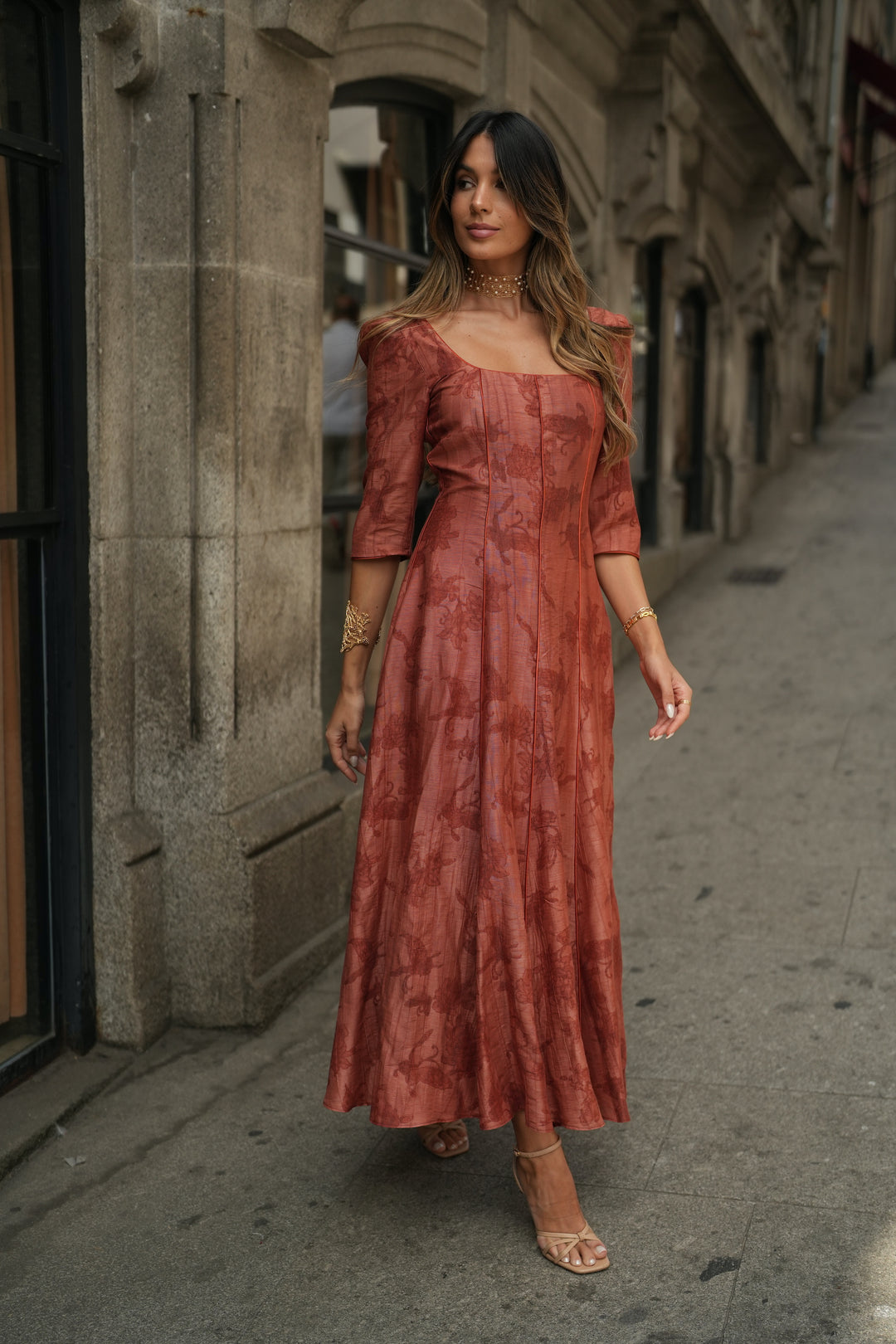 ROBE CAMILLE TUILE