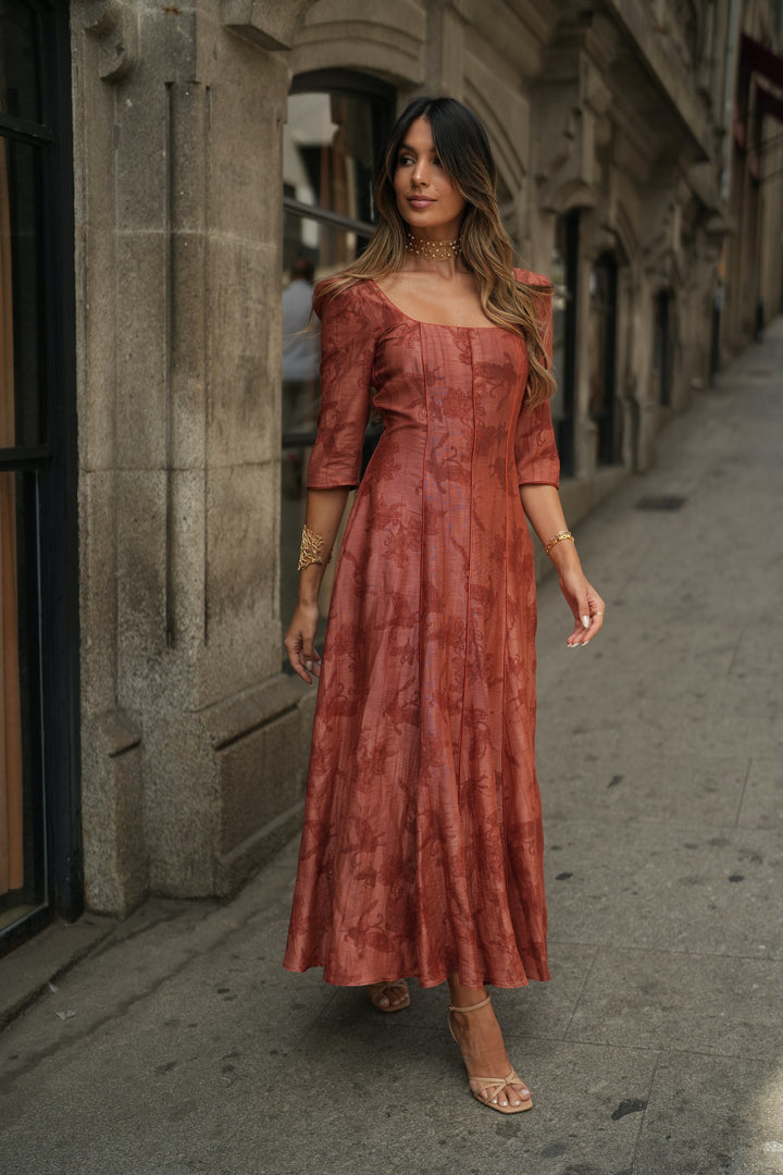 ROBE CAMILLE TUILE