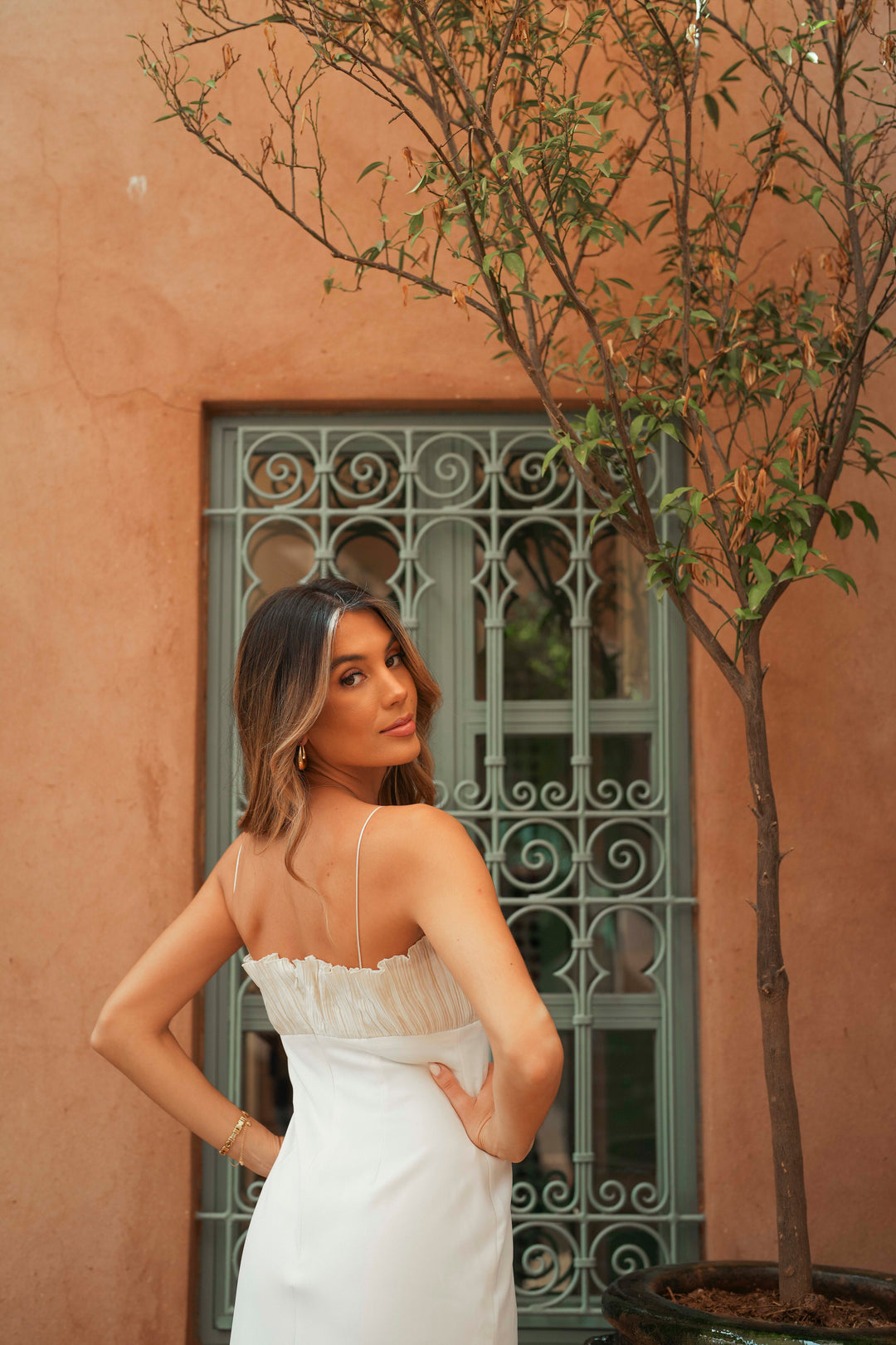 ROBE ALBA ÉCRU