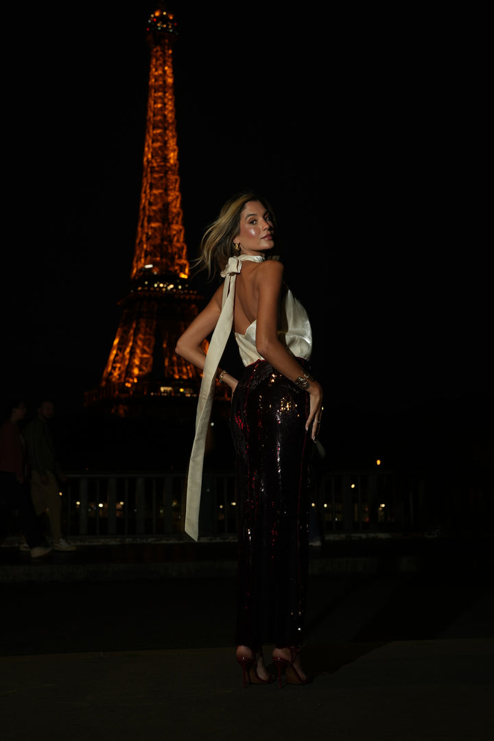 TOP LUMIÈRE BEIGE