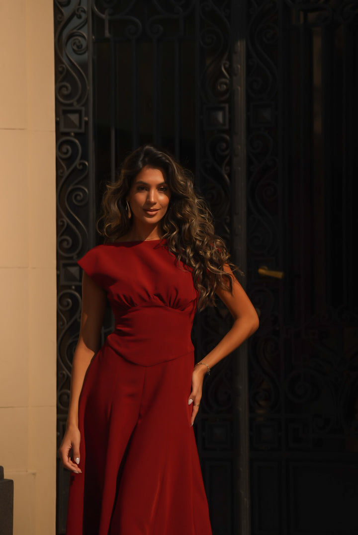 VESTIDO GENOVEVA TEJA
