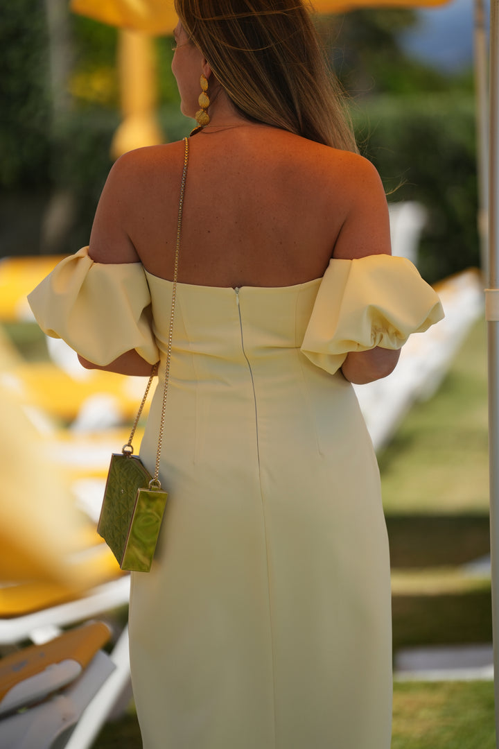 EMERALD YELLOW DRESS