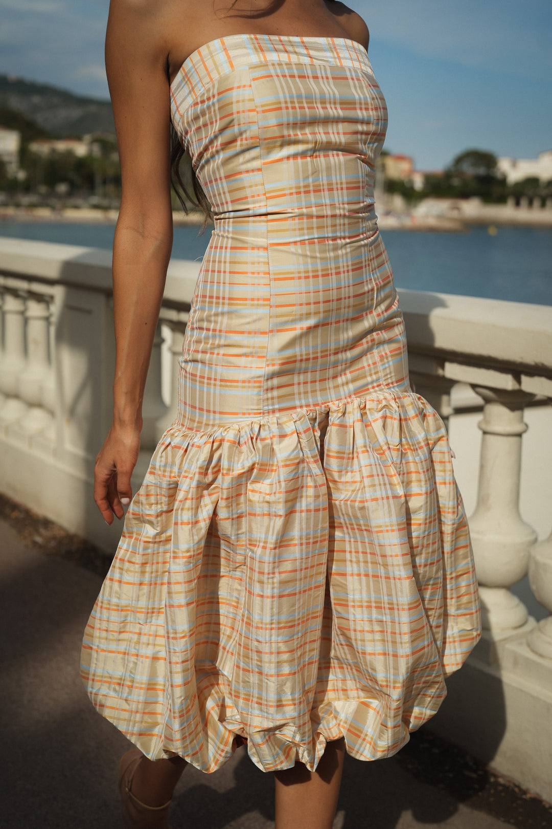 ROBE CLAUDETTE CARREAUX