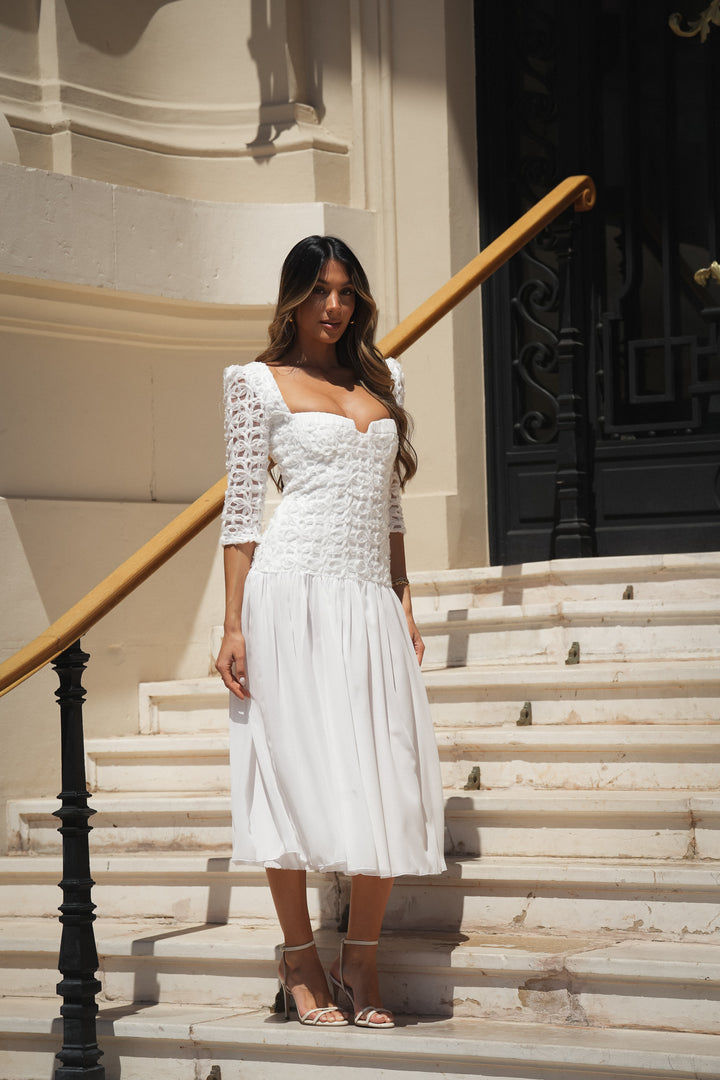 ROBE MARGOT BLANCHE