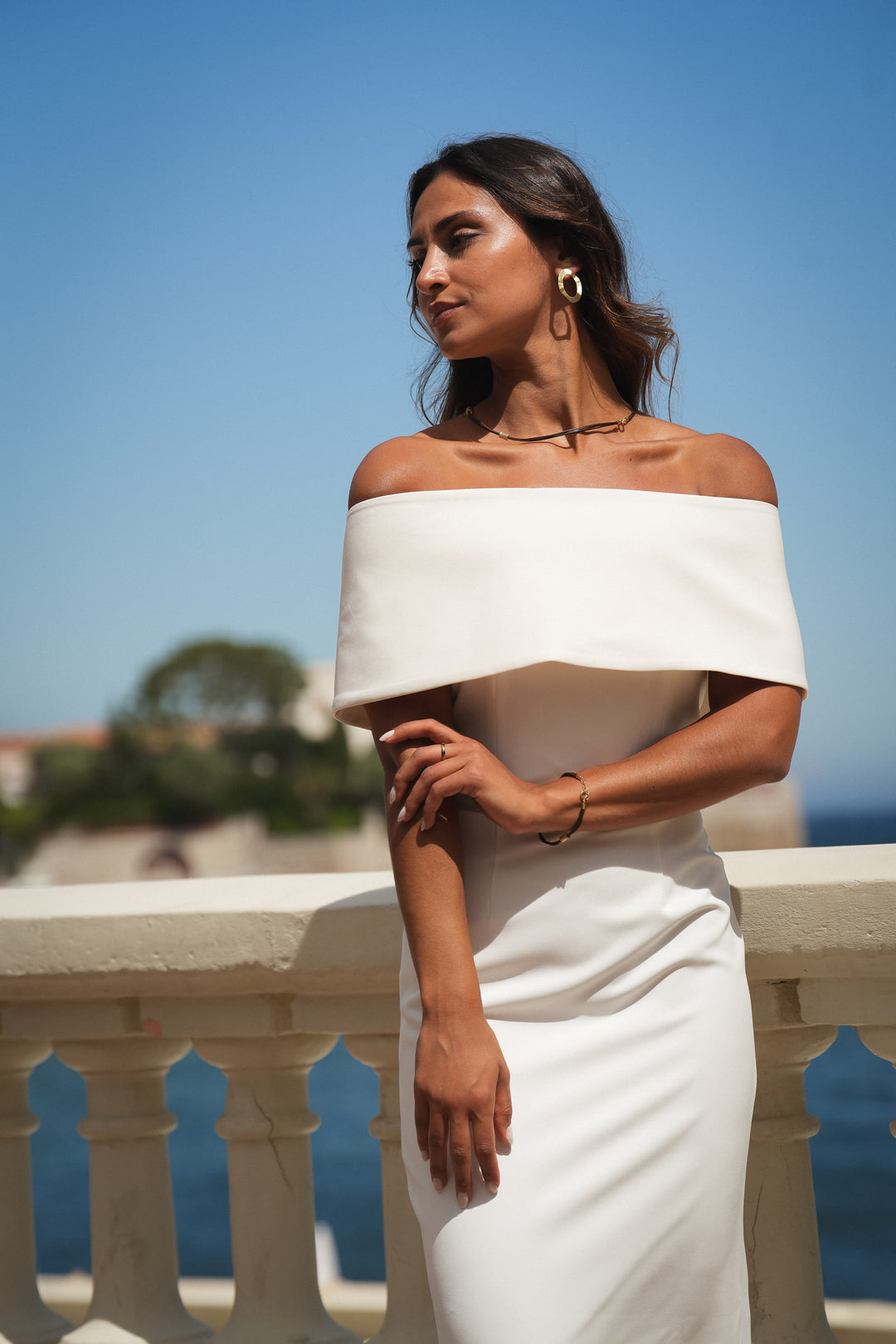 ROBE VOILE BLANCHE
