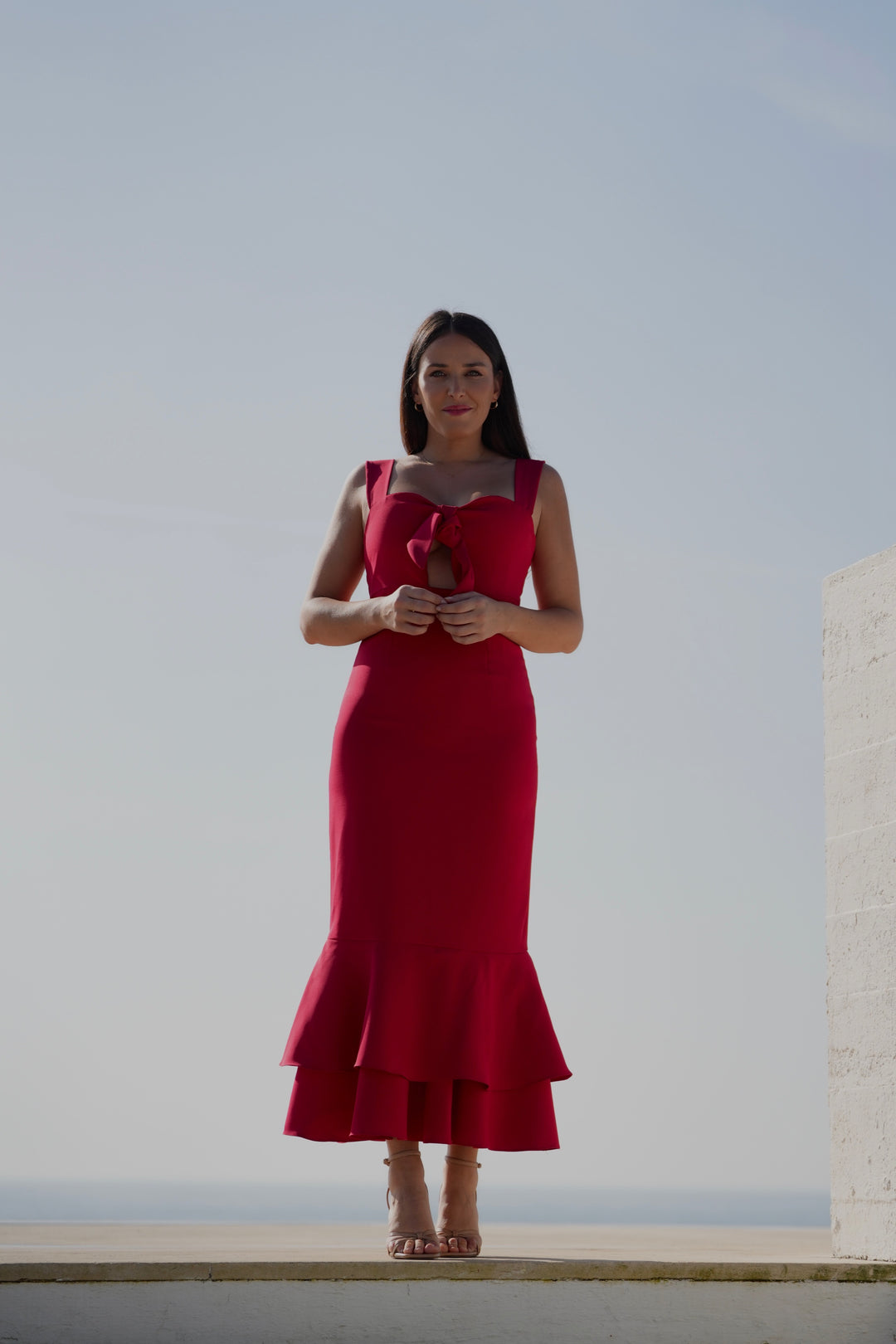 AZAHAR RED DRESS