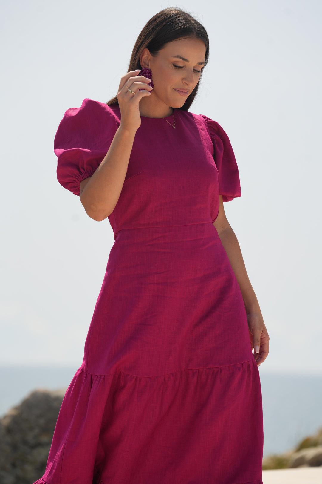 TULUM GARNET DRESS
