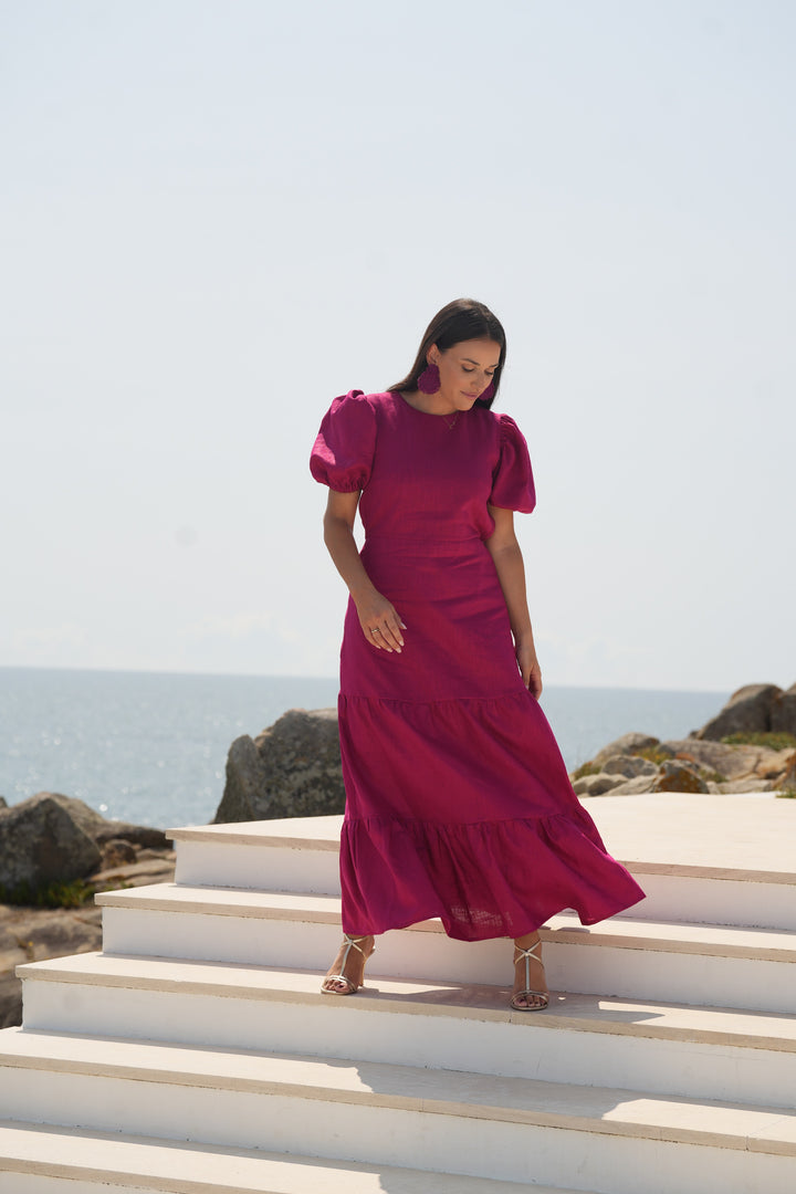 TULUM GARNET DRESS