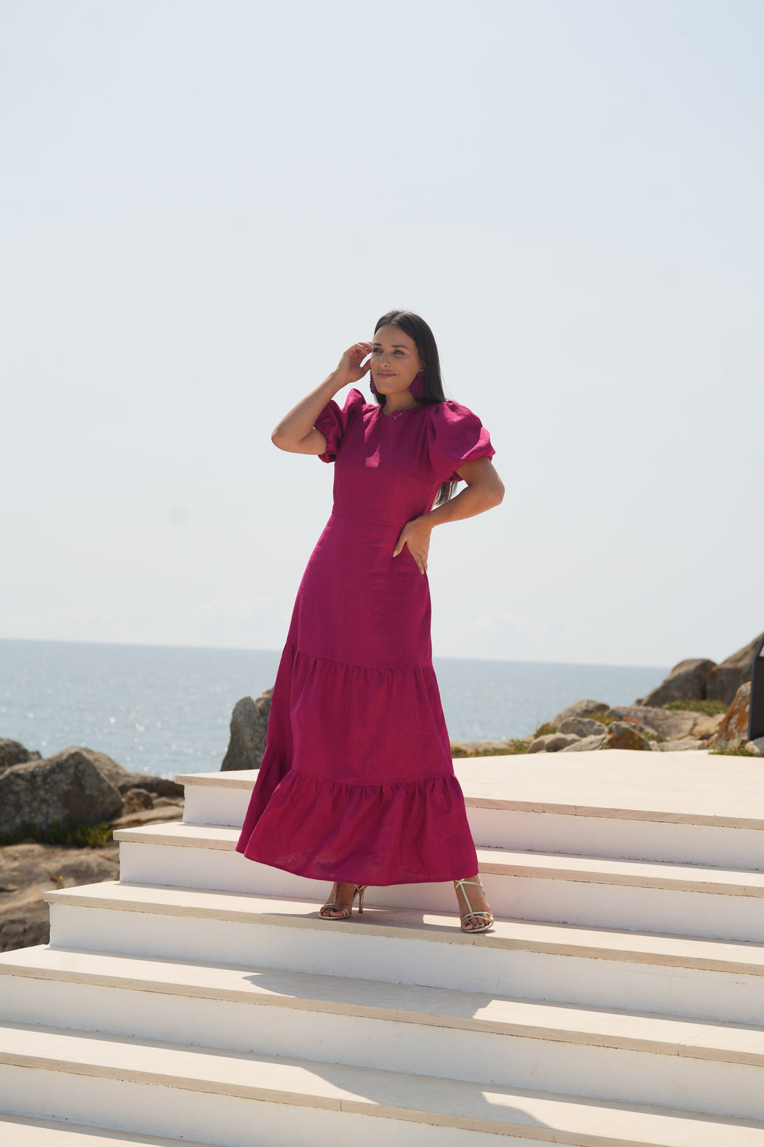 TULUM GARNET DRESS