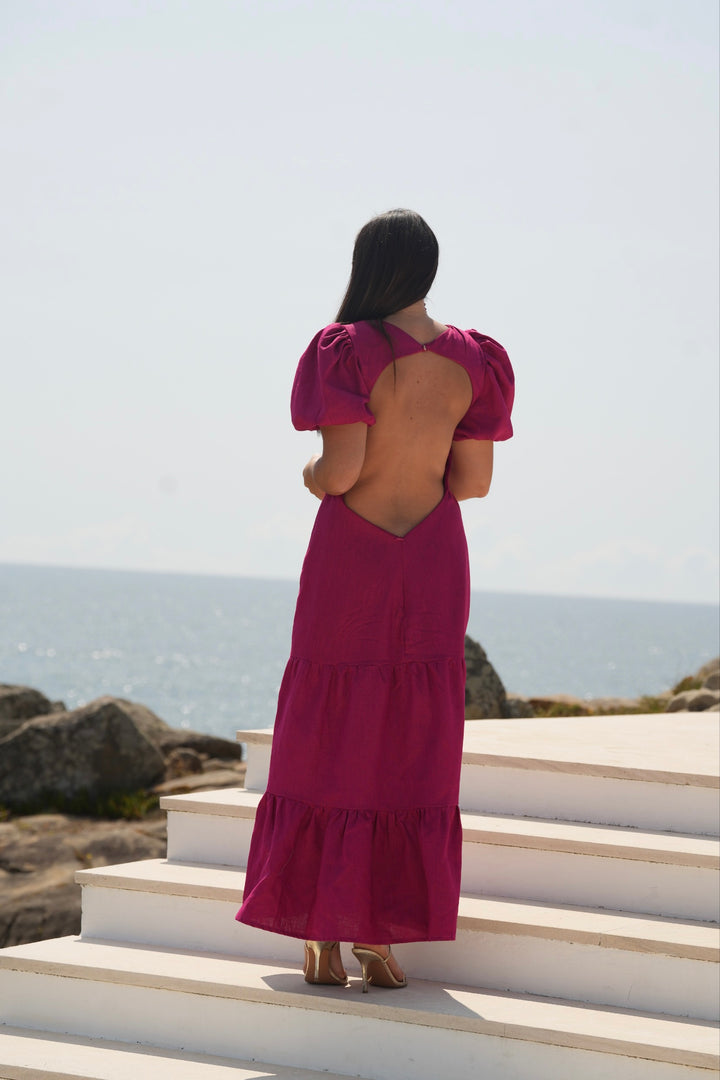 TULUM GARNET DRESS