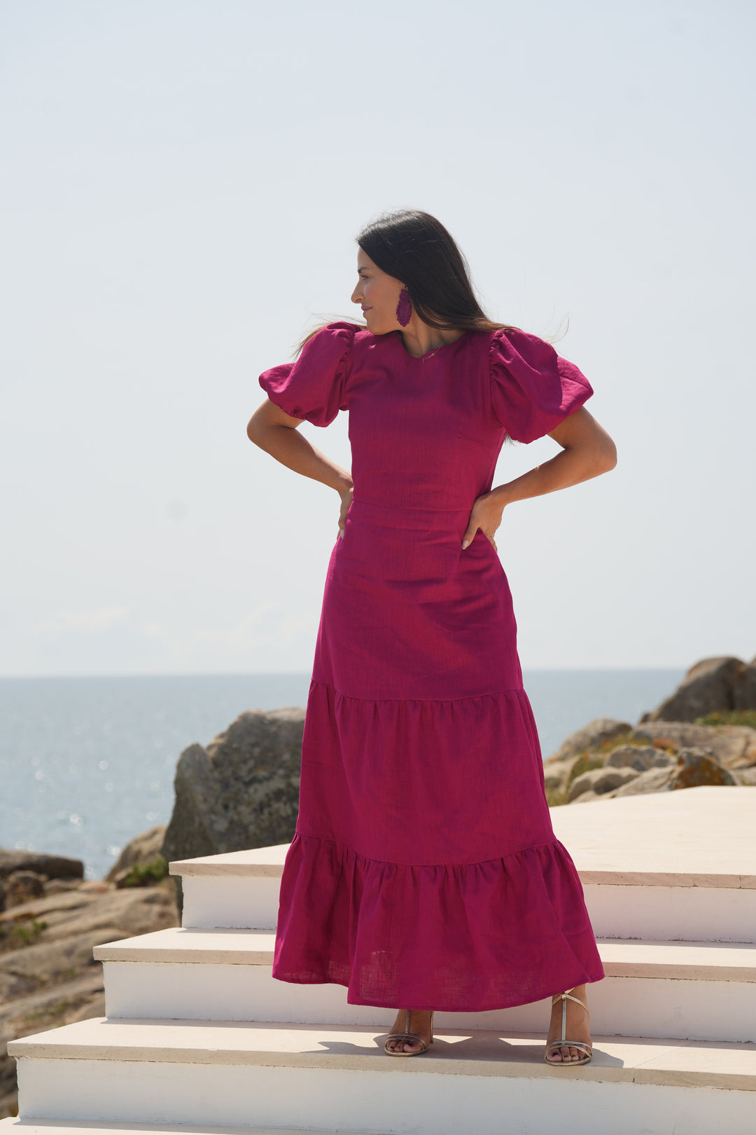 TULUM GARNET DRESS