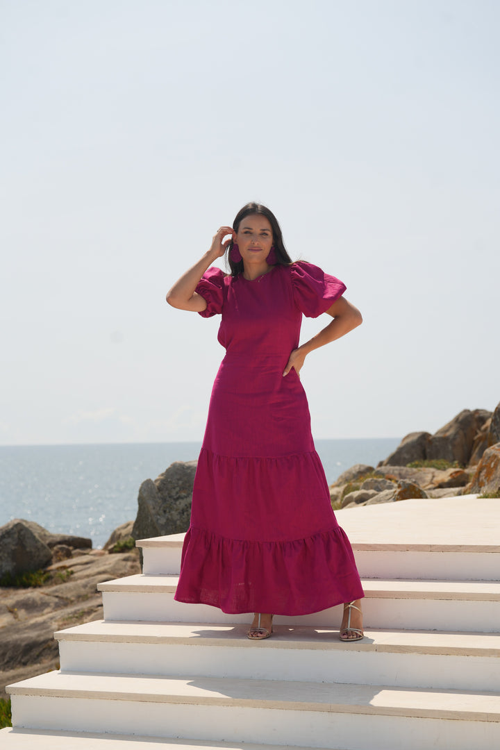 TULUM GARNET DRESS