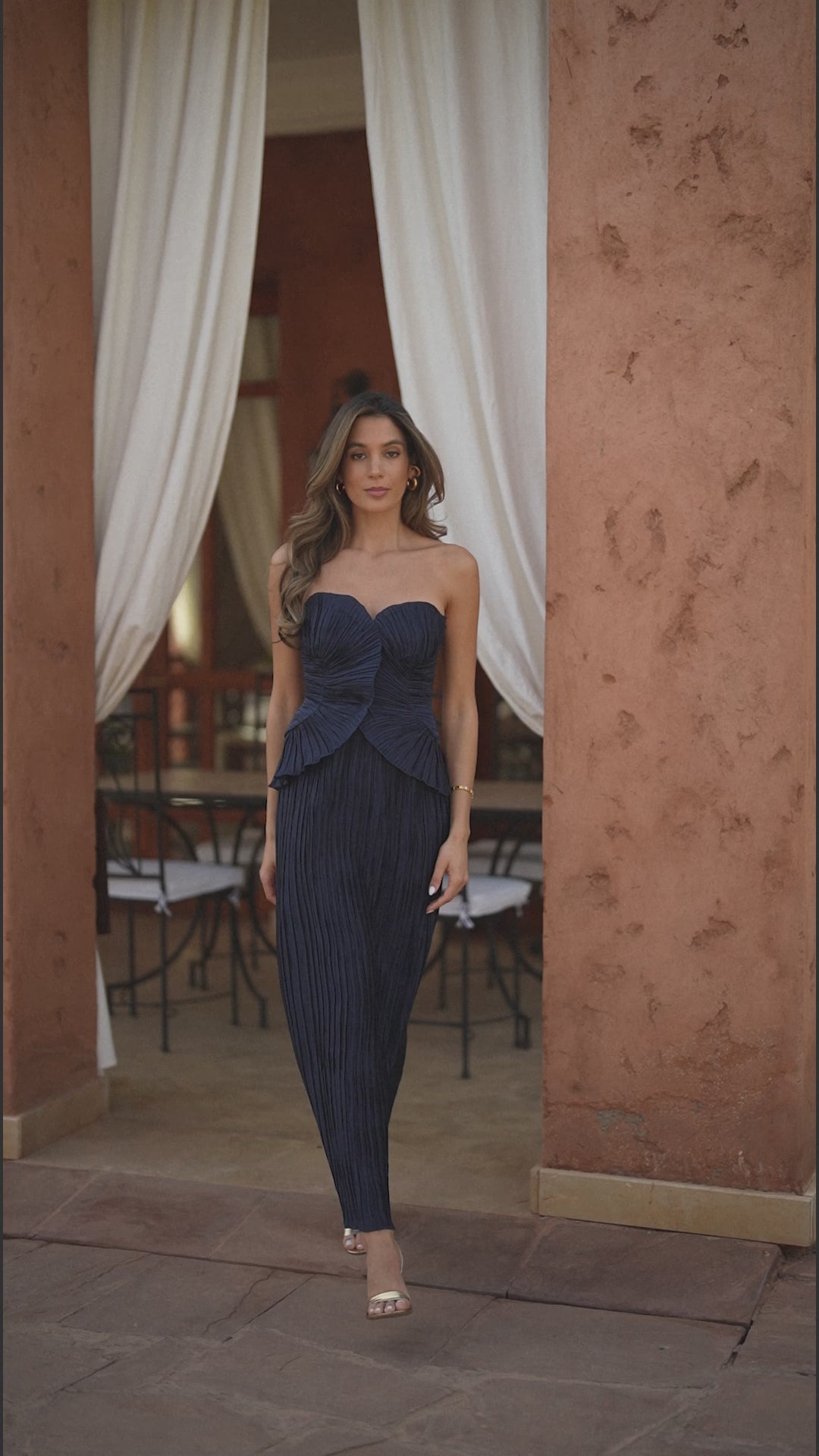 LILIA NAVY DRESS